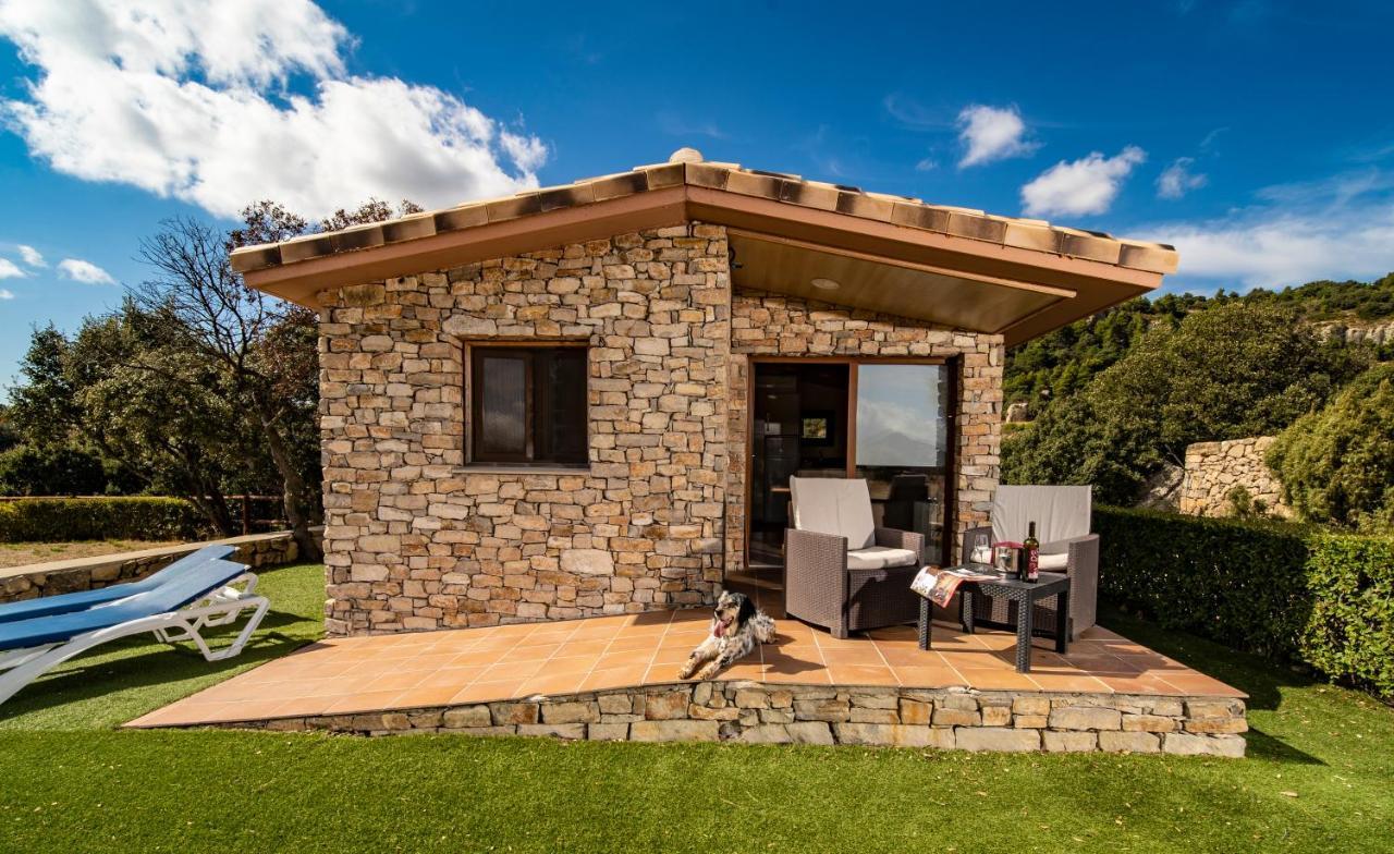 Camping Bungalow Serra De Prades Resort Vilanova de Prades Exteriör bild